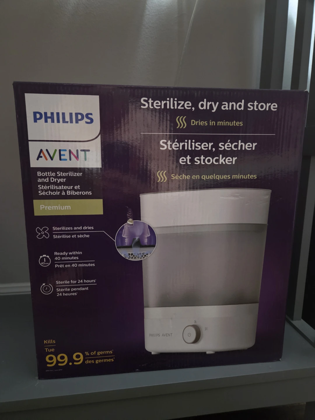 Philips Avent Premium Bottle Sterilizer and Dryer - photo 3