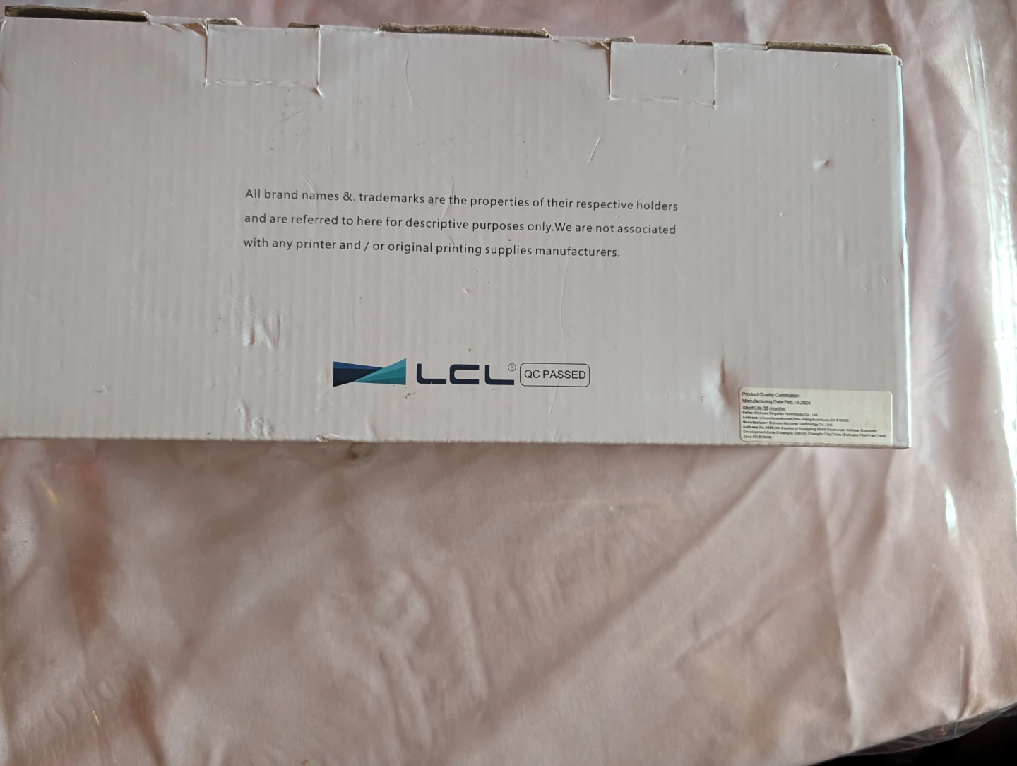 LCL Toner Cartridge - photo 3