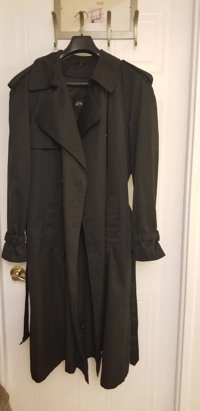 Madison Black Trench Coat - photo 3