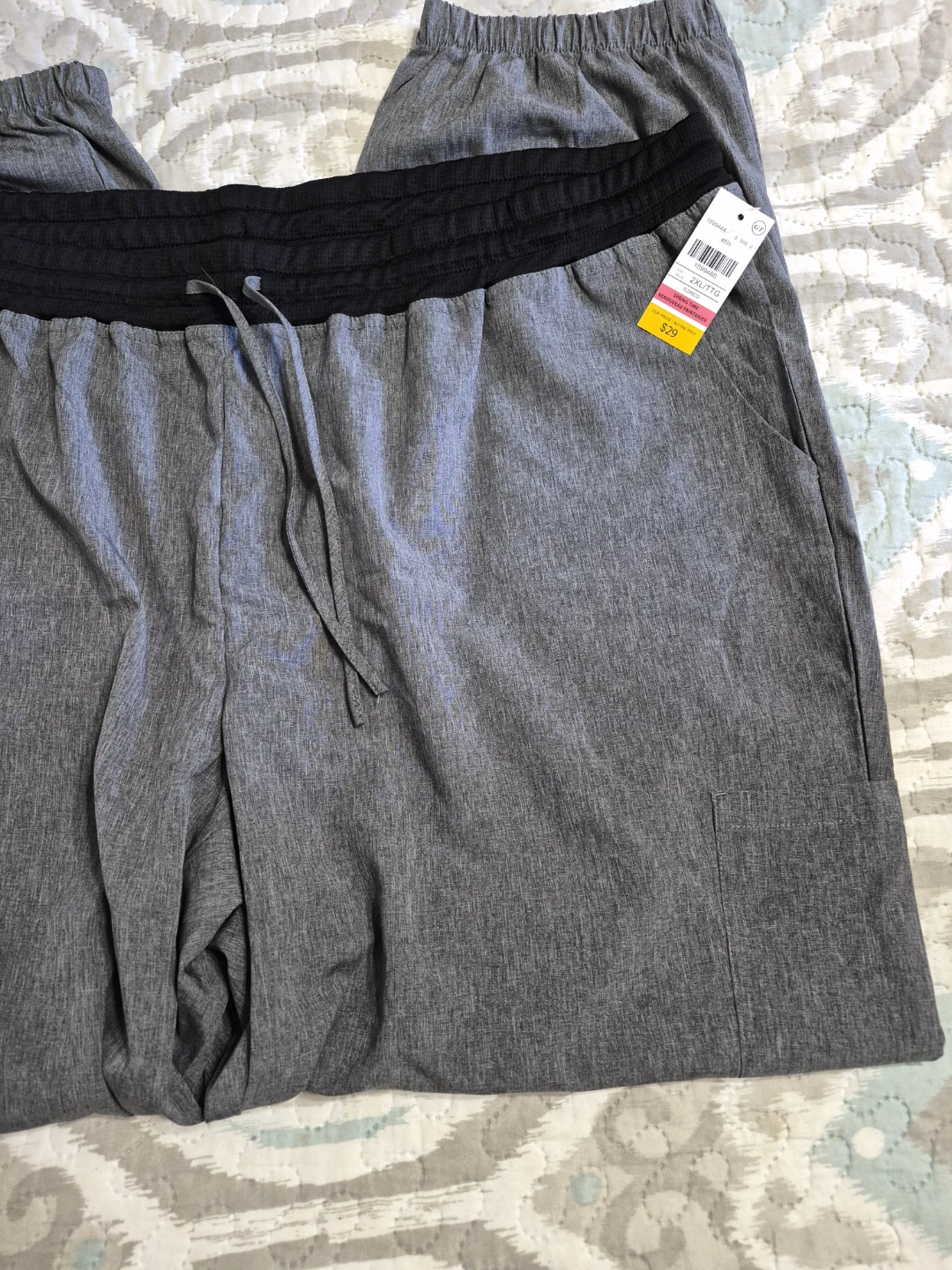 Size 2X Lite Tech Grey Scrub Pants - photo 2