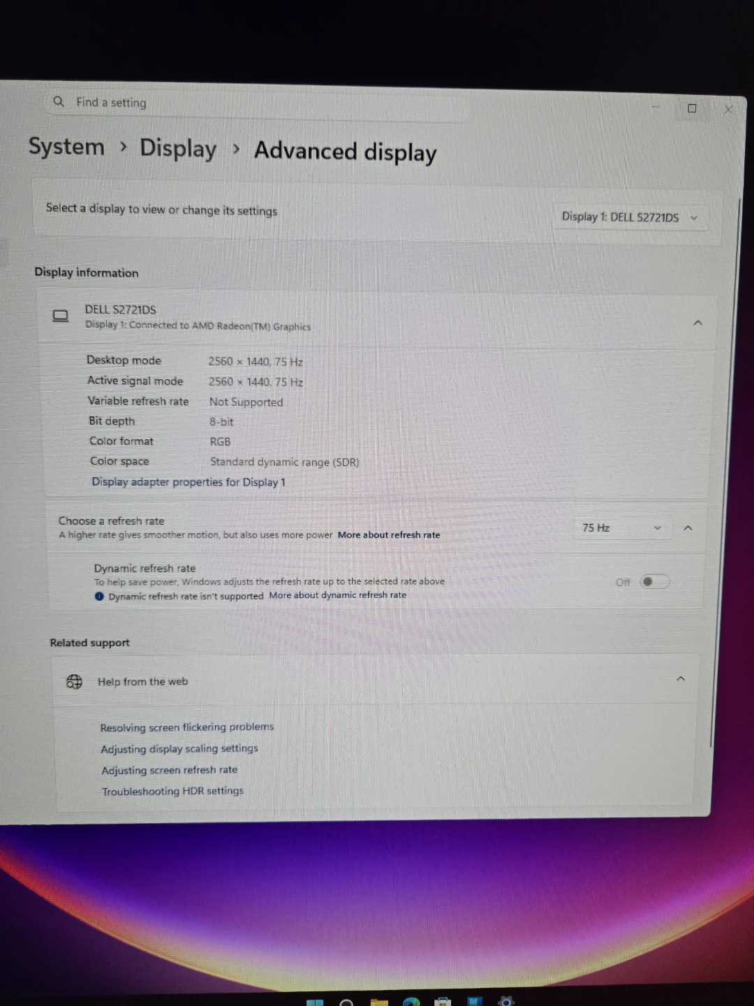 Dell S2721DS 27" Monitor - photo 5