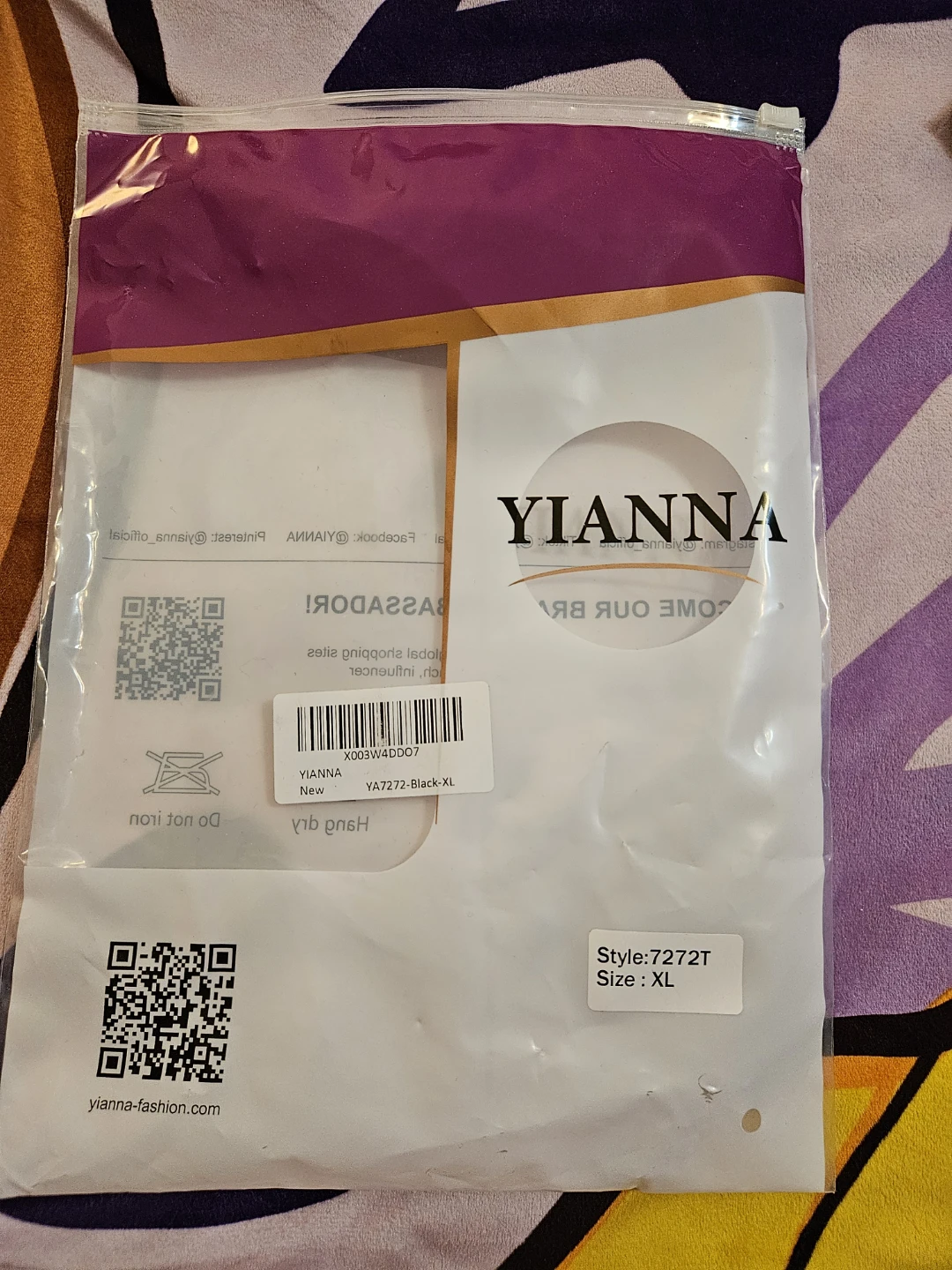 Yianna Black High Waisted Body Shaper Shorts XL - photo 4