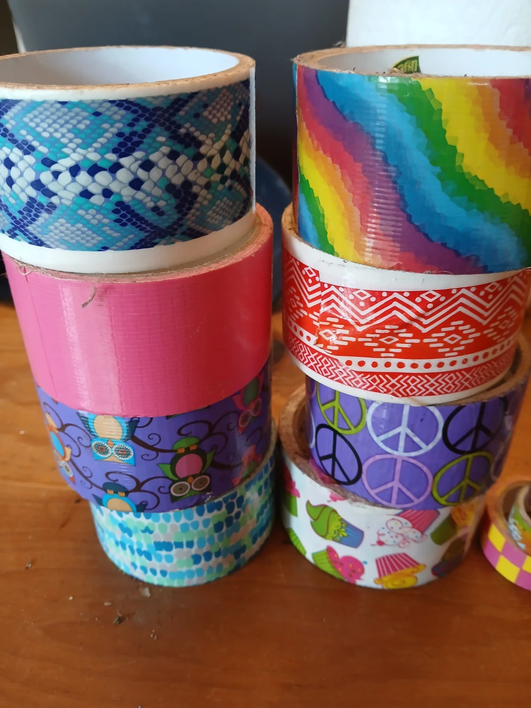 Assorted Patterned Duck Tape Rolls - photo 3
