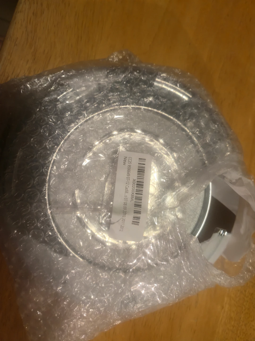 Cadillac Escalade Chrome Wheel Center Caps – Pair – New - photo 3