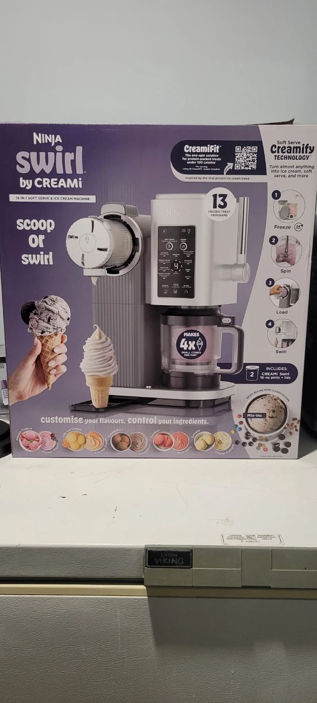 Ninja Swirl by CREAMi 13-in-1 Ice Cream Machine