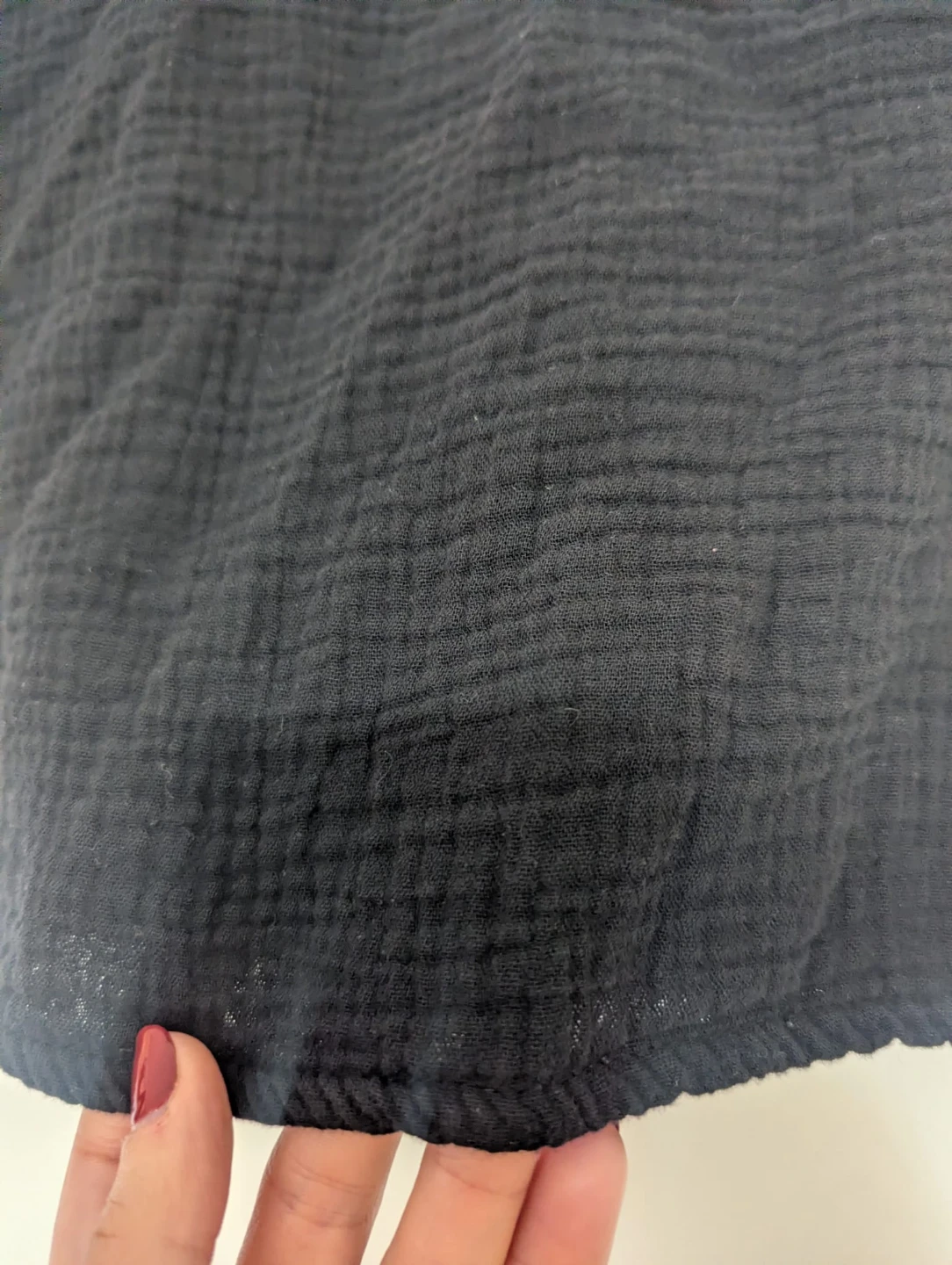 Guilty Black Button-Up Waffle Shirt - photo 3