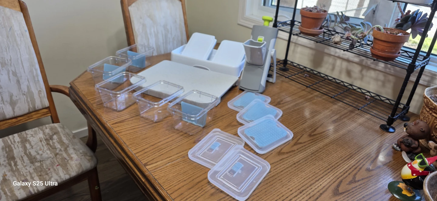 Pampered Chef Rapid Prep Mandoline Set