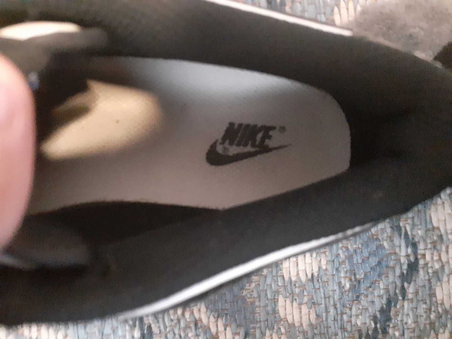 Nike Dunk Low Black and White Sneakers - photo 3