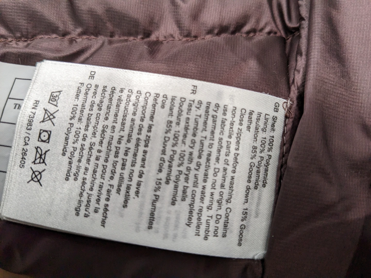 Helly Hansen mens verglas hooded down jacket - photo 2