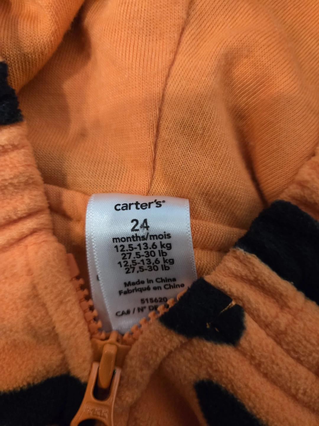 Tiger costume 24m - photo 2