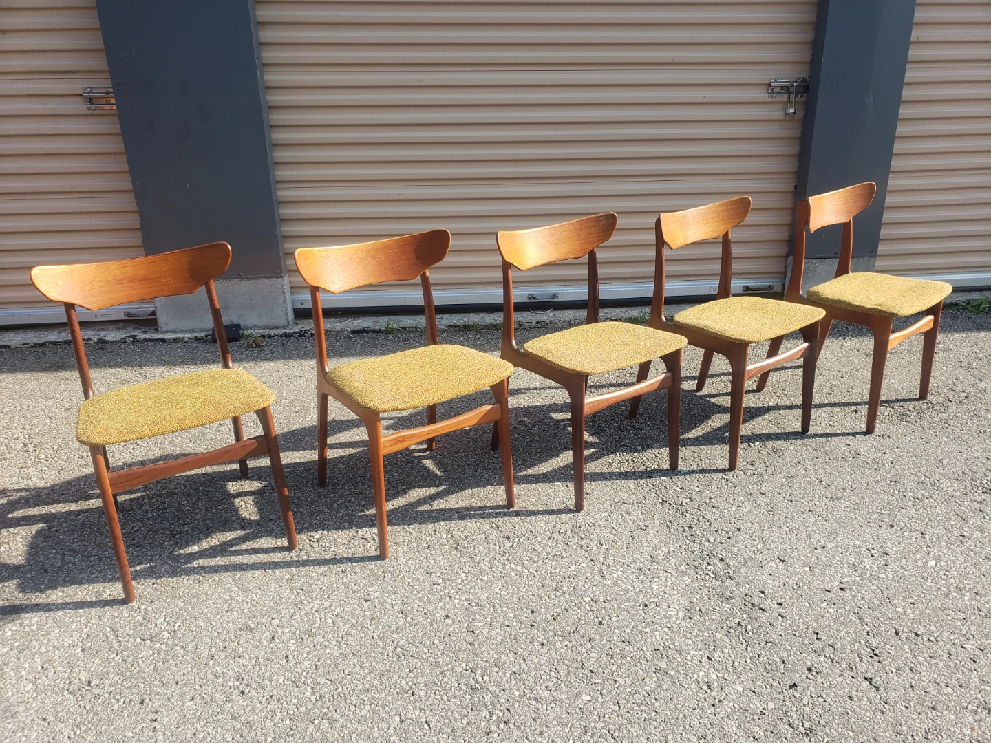 Danish Teak Dining Chairs - photo 3