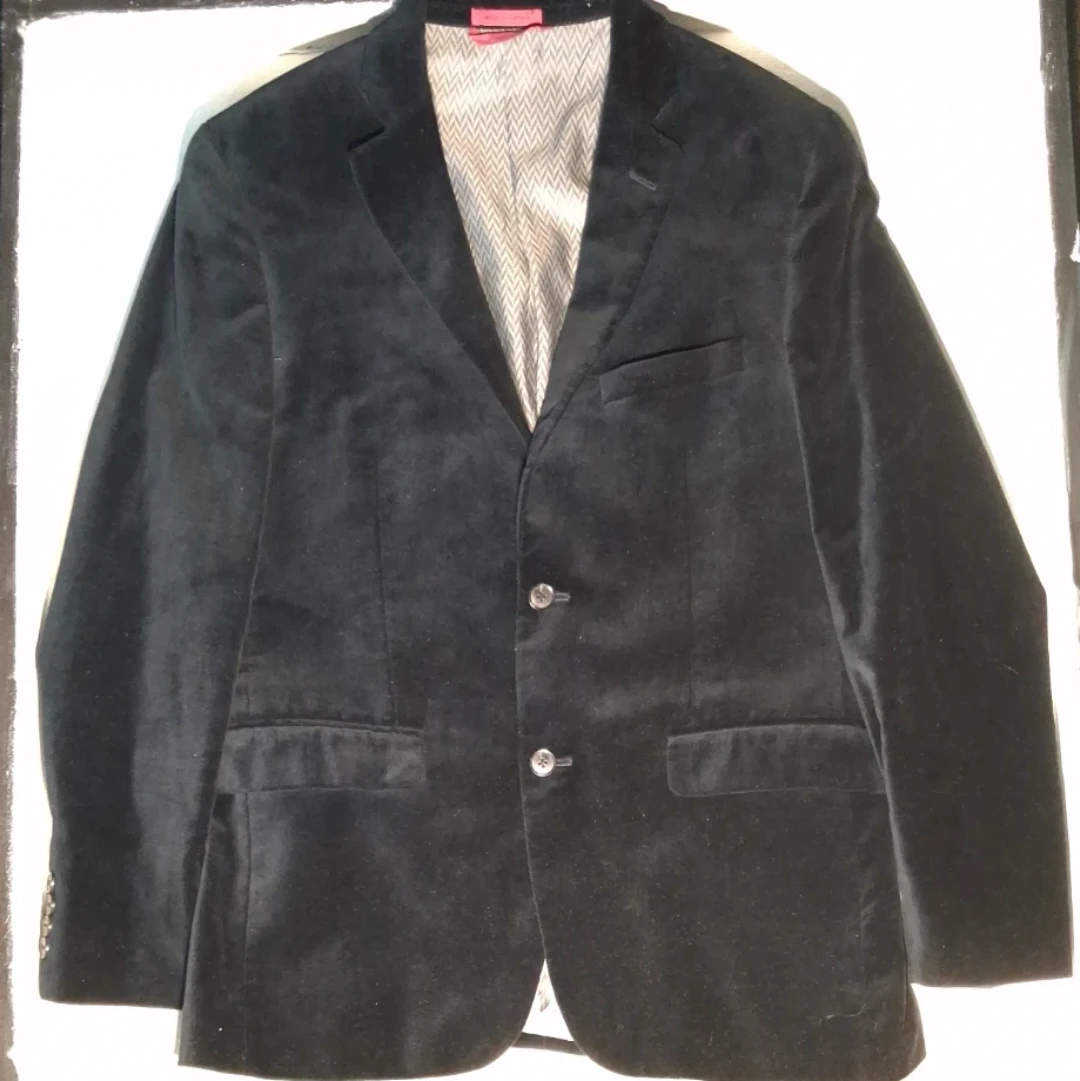 Alfani Black Velvet Blazer - photo 2