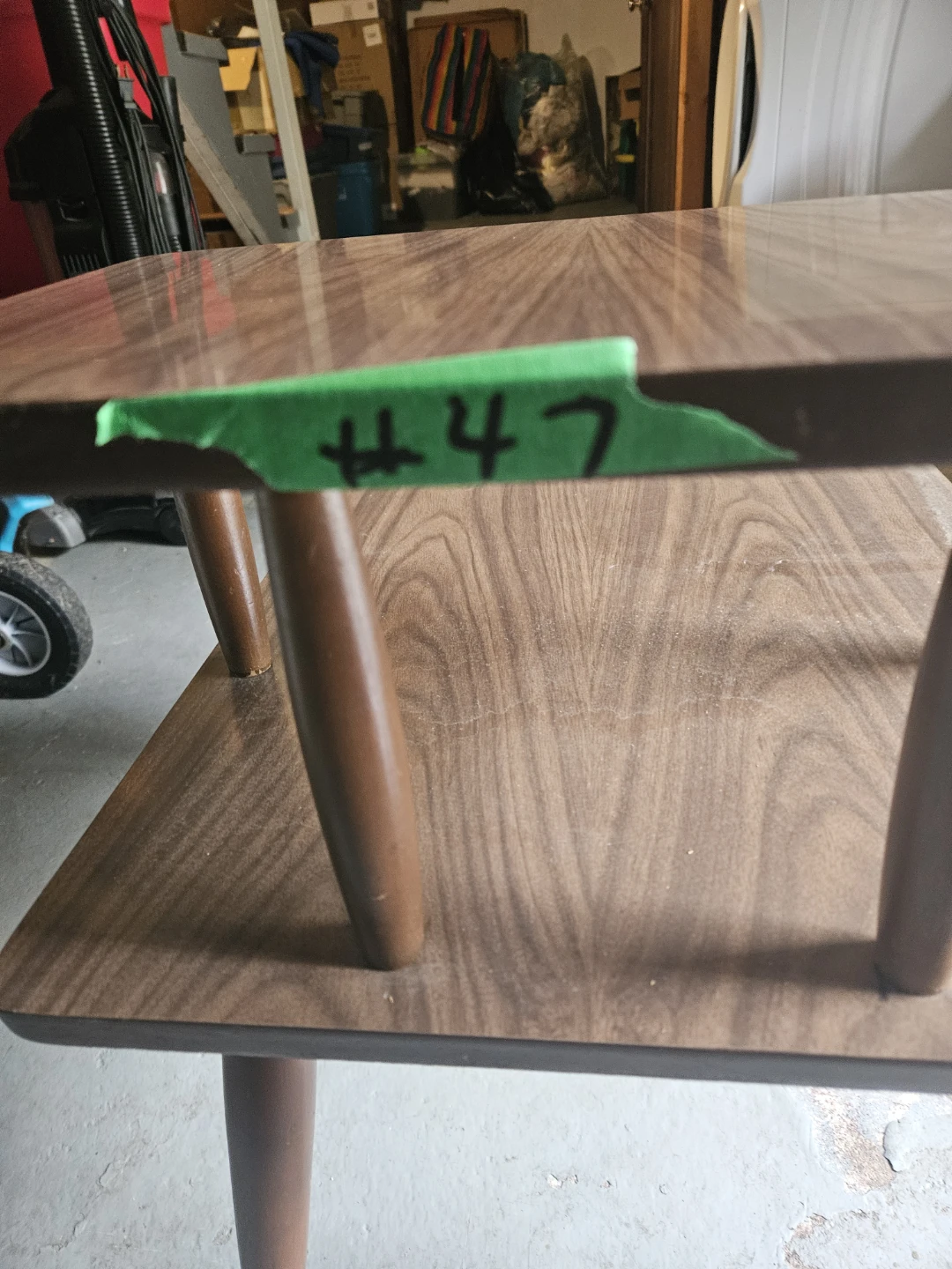 Mid-Century Modern Two-Tier Side Table - photo 5