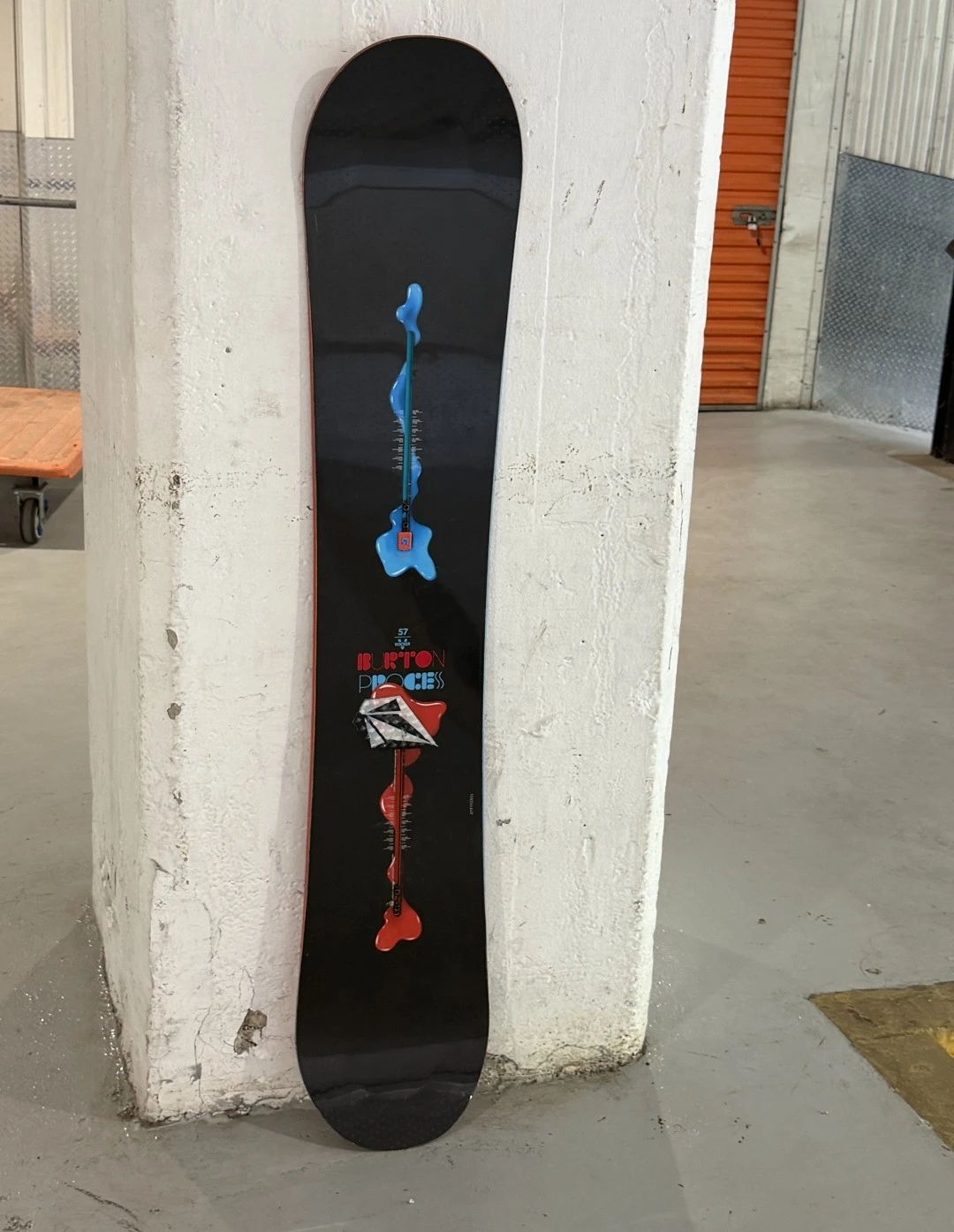 Burton Process Camber Snowboard 157cm - High-End Red/Orange Base - photo 4