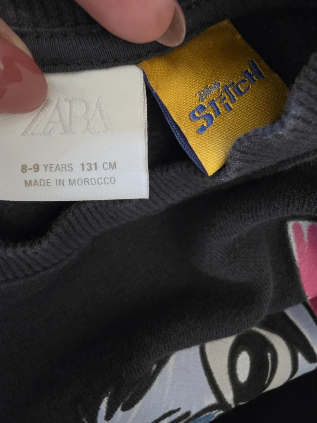 Zara Disney Stitch Sweatshirt Set, fits 6-7 - photo 4