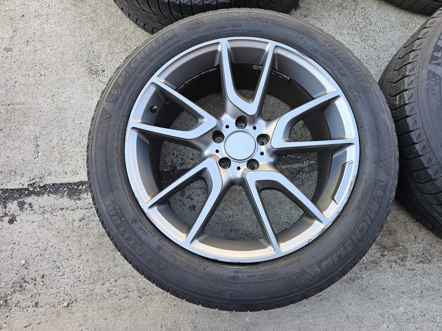 MERCEDES BENZ GLC WINTER TIRES ON ALLOY RIMS - photo 2