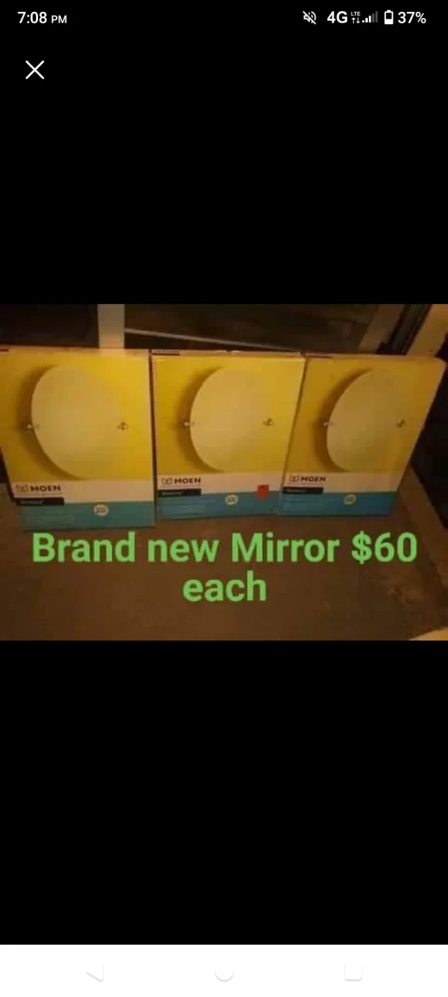Moen Round Wall Mirror