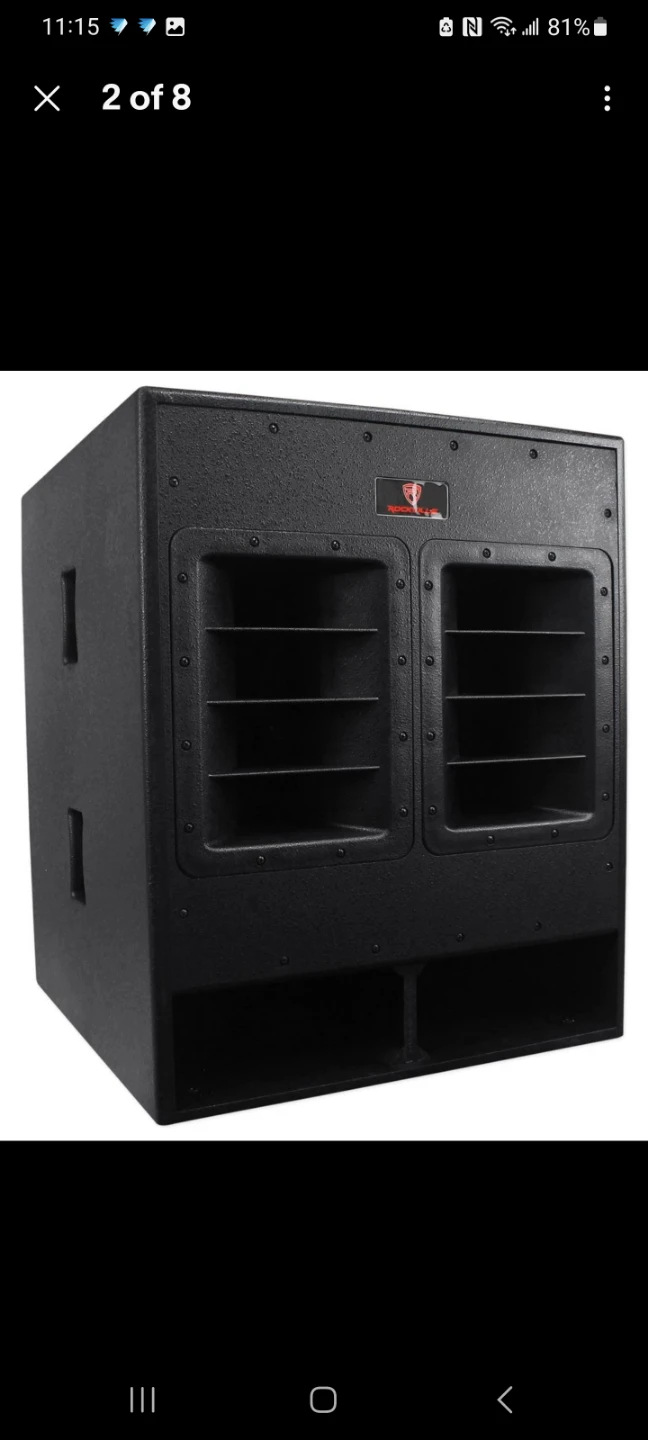 Rockville 3000 watts 18" Powered Speaker. - photo 2