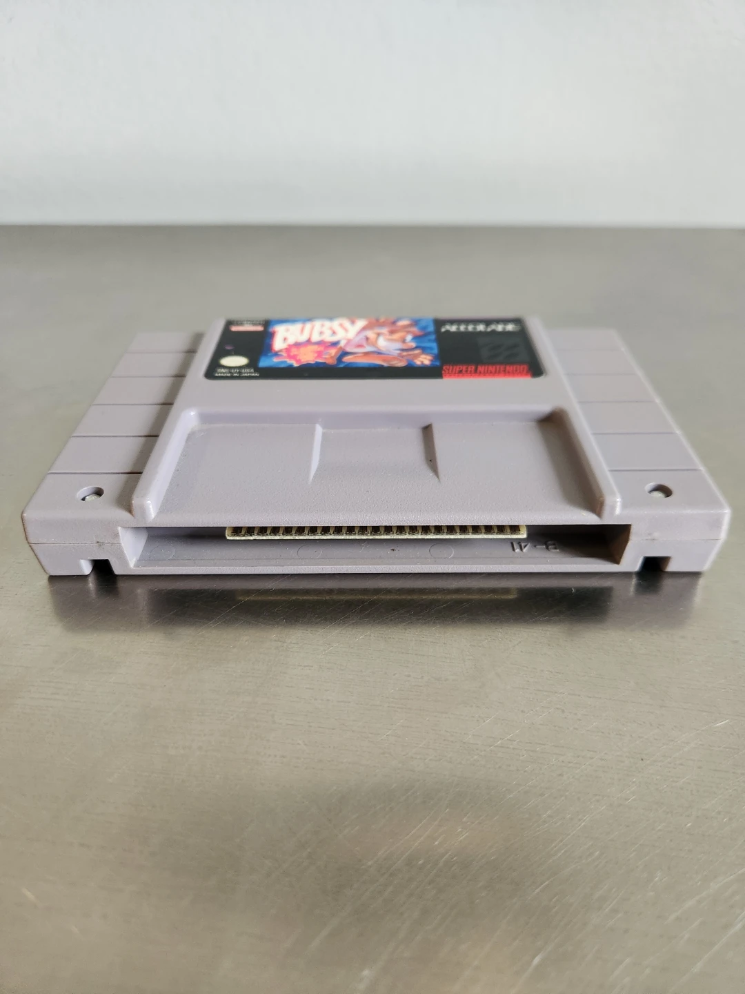 Bubsy Super Nintendo Game Cartridge - photo 3