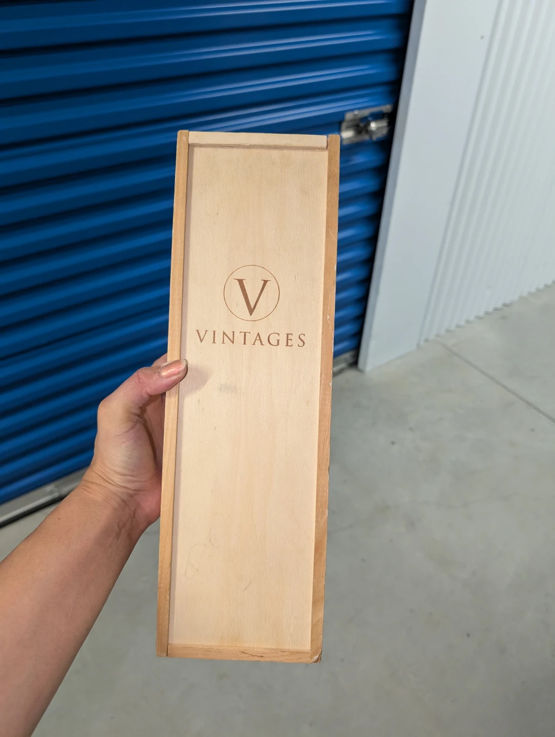 Vintages Wooden Wine Box