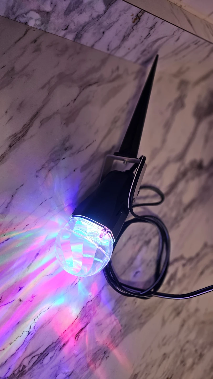 LED Multi-Colour Rotating Landscape Light Outdoor and Indoor use - photo 4