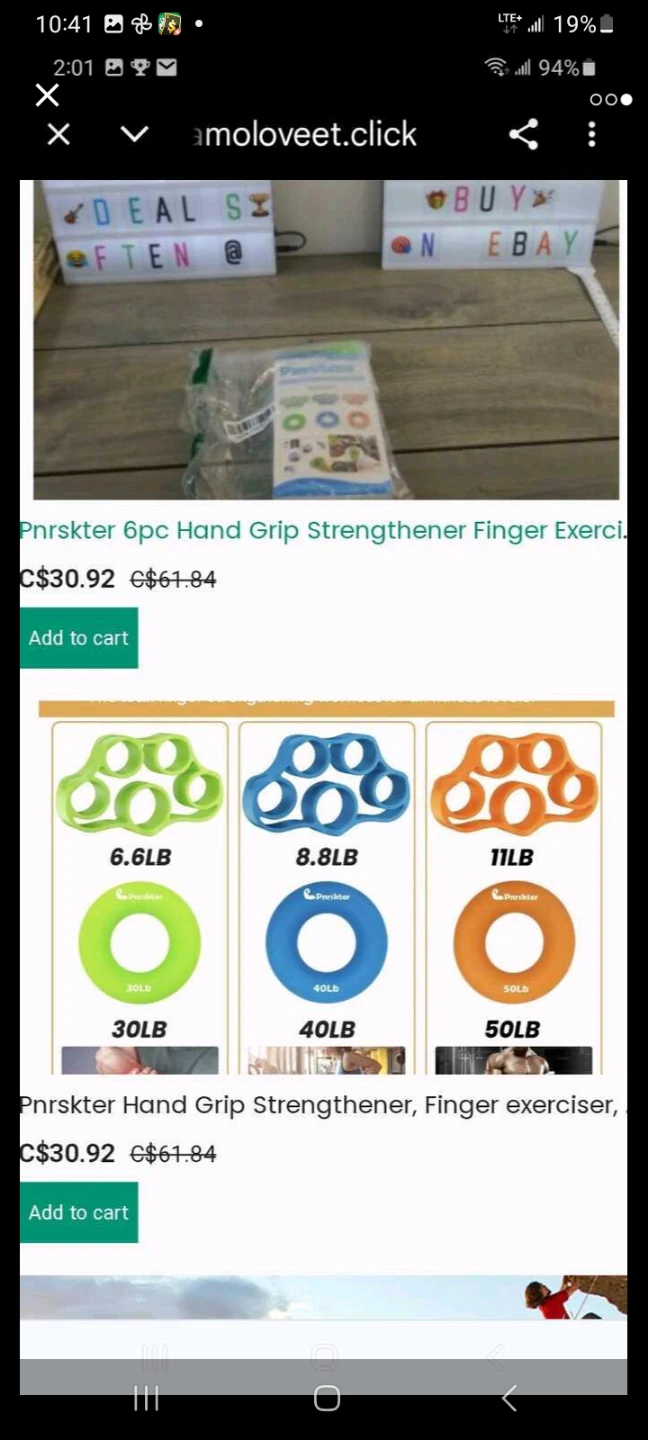 Pnrskter 6-Piece Hand Grip Strengthener Set - photo 3