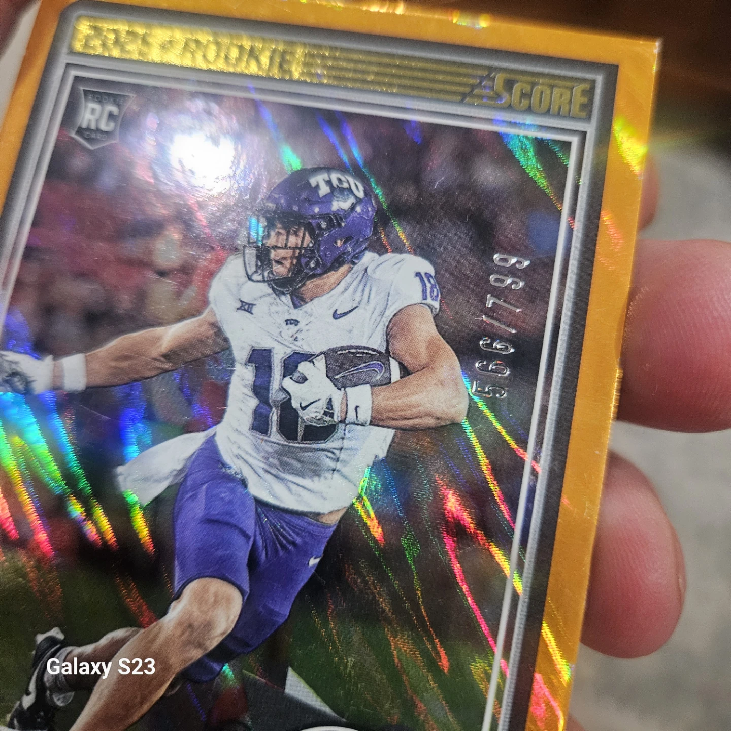 2025 Score Jack Bech Rookie Card #566/799 - photo 2