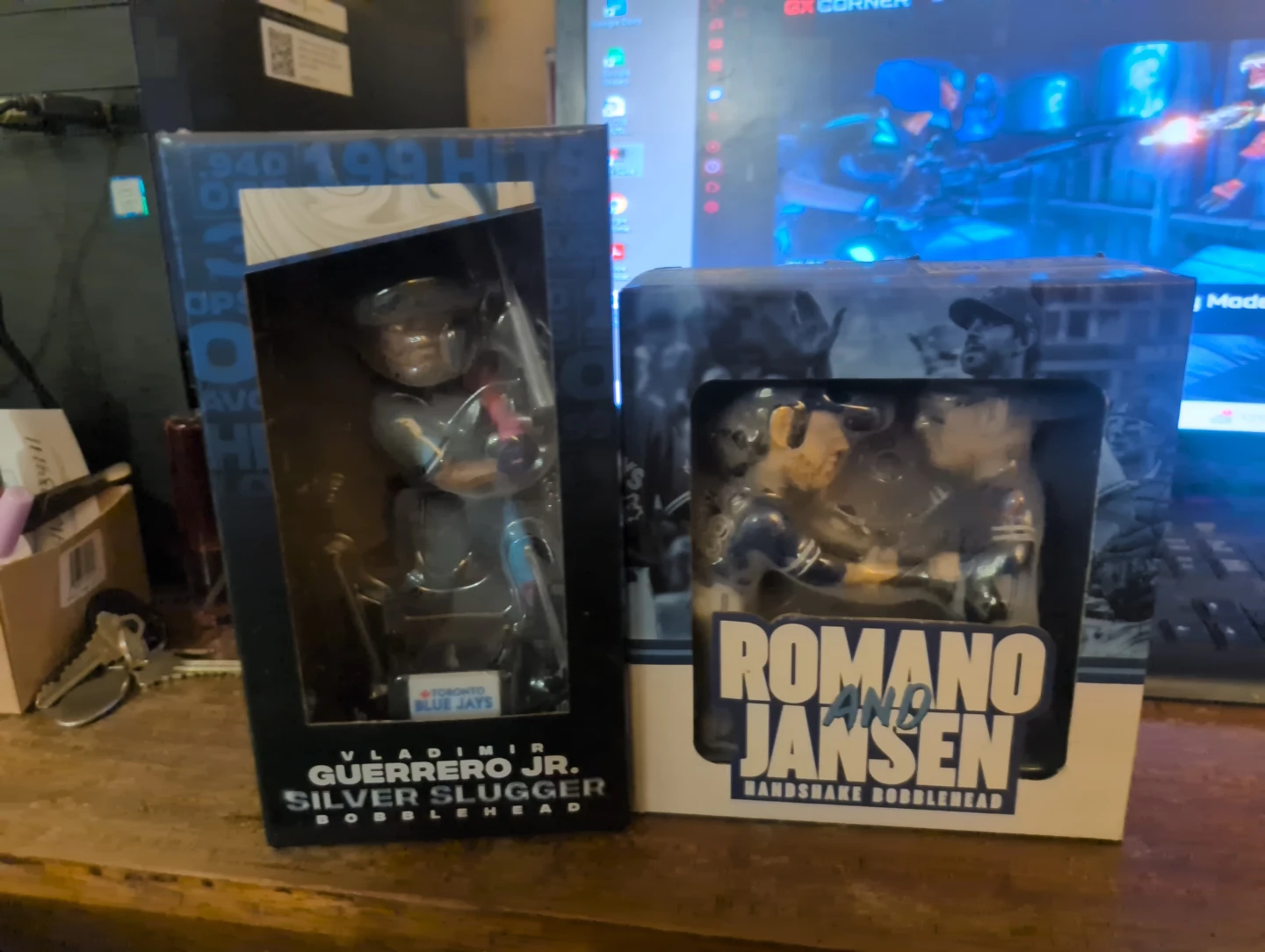 Toronto Blue Jays Bobbleheads - Vlad Jr & Romano/Jansen