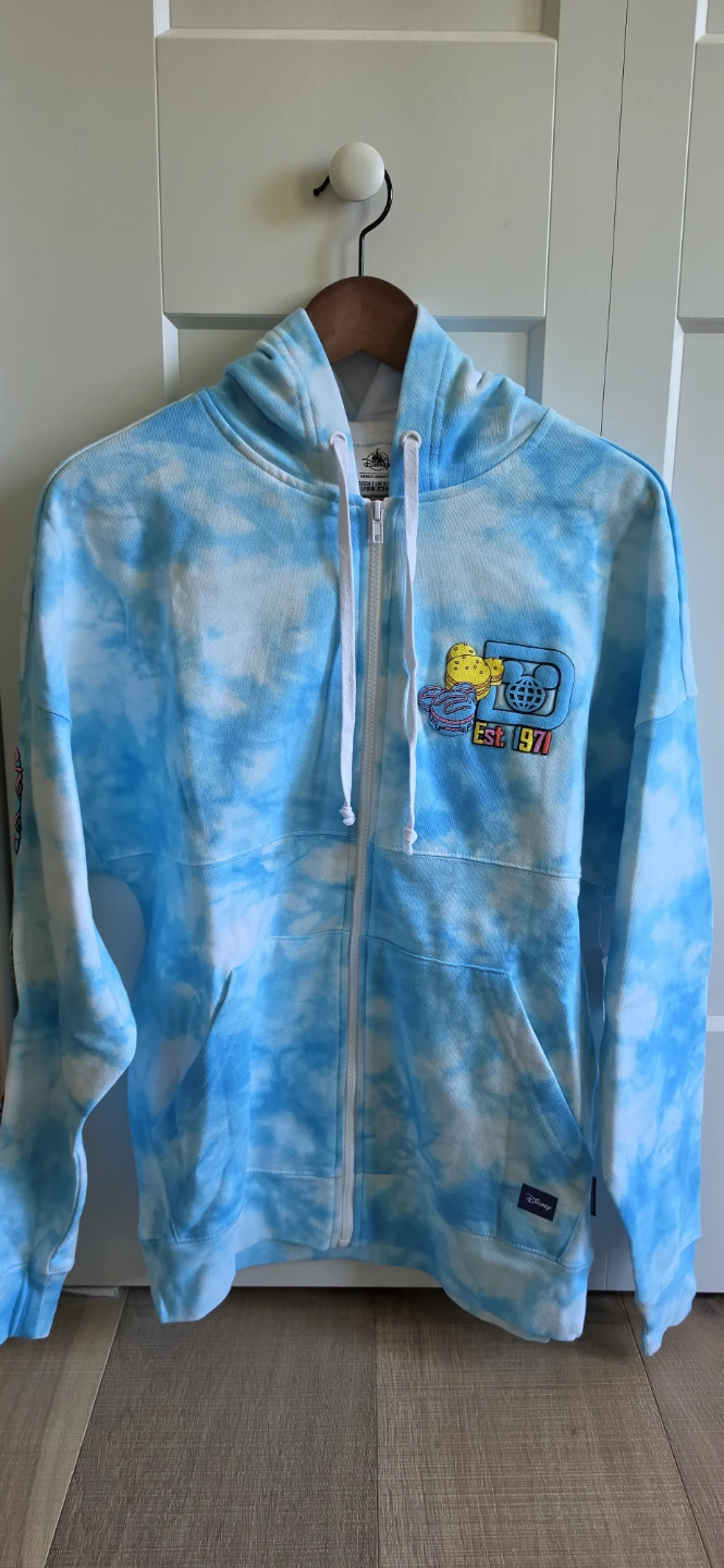 Disney Spirit Jersey Full-Zip Hoodie Blue