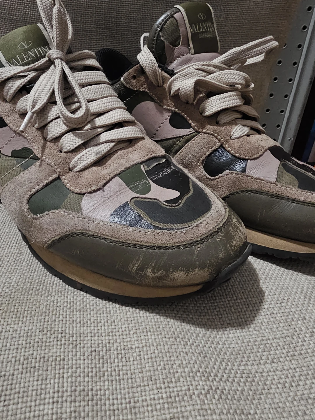Valentino Garavani Camouflage Sneakers - photo 3