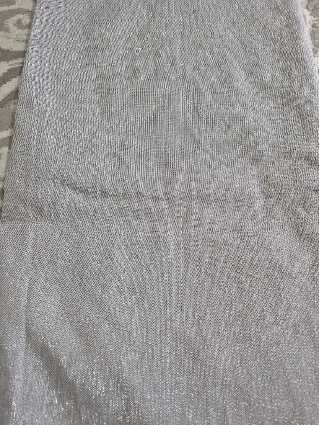 Silver Grey Christmas Holiday 60" x 120" Rectangle.. - photo 5