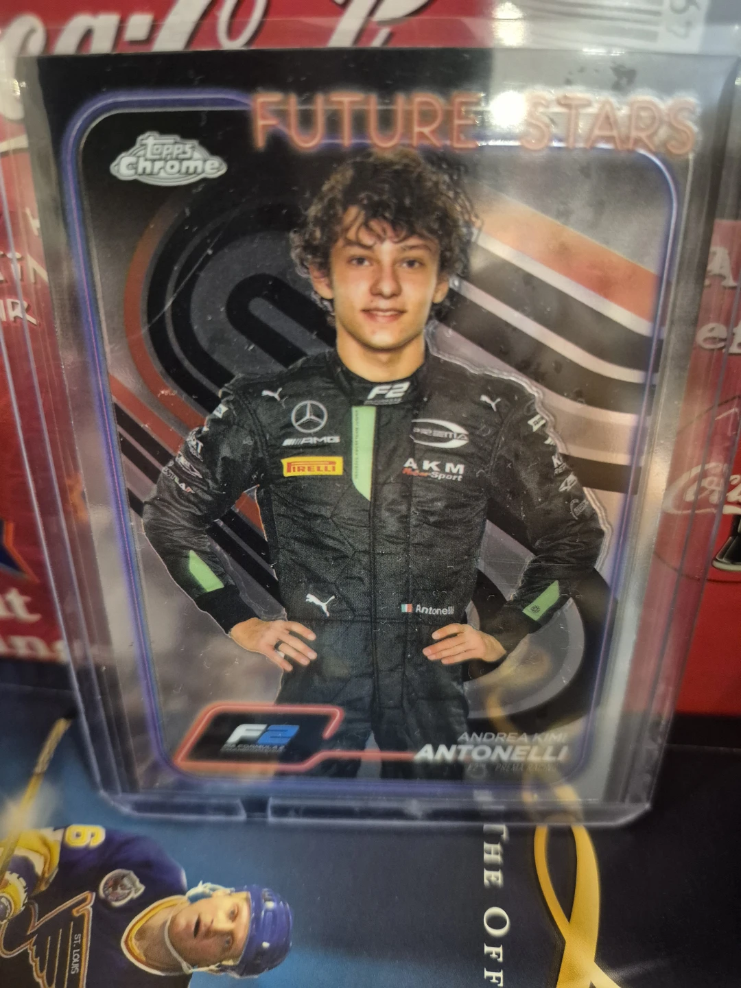Topps Chrome F2 Andrea Kimi Antonelli Future Stars Card