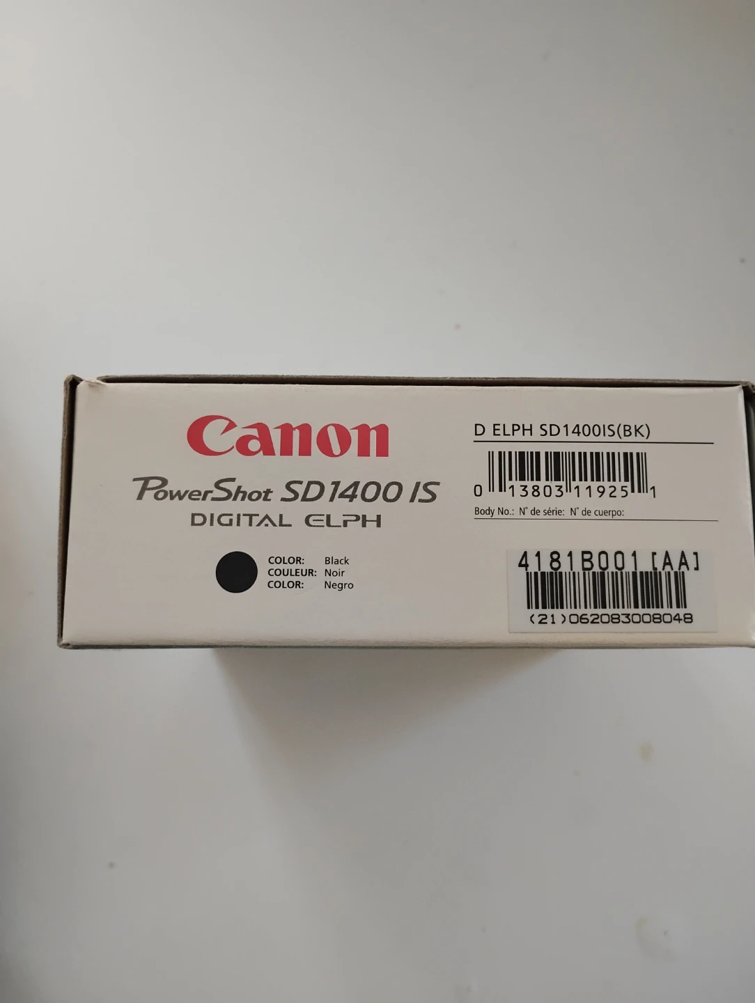 Canon PowerShot SD1400 IS Digital Camera