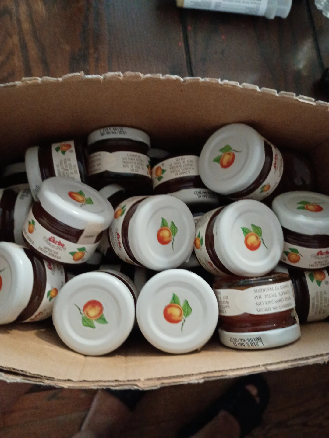 Darbo Apricot Fruit Spread - Mini Jars (28g each) - photo 5
