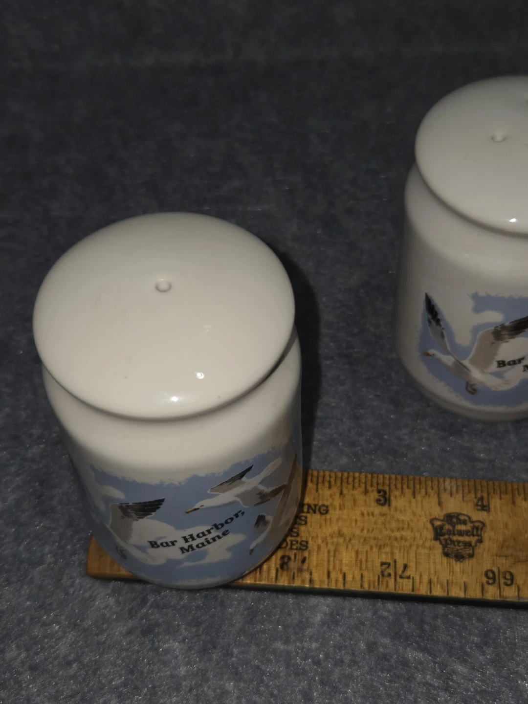 Bar Harbor Maine Ceramic Salt and Pepper Shakers - photo 5