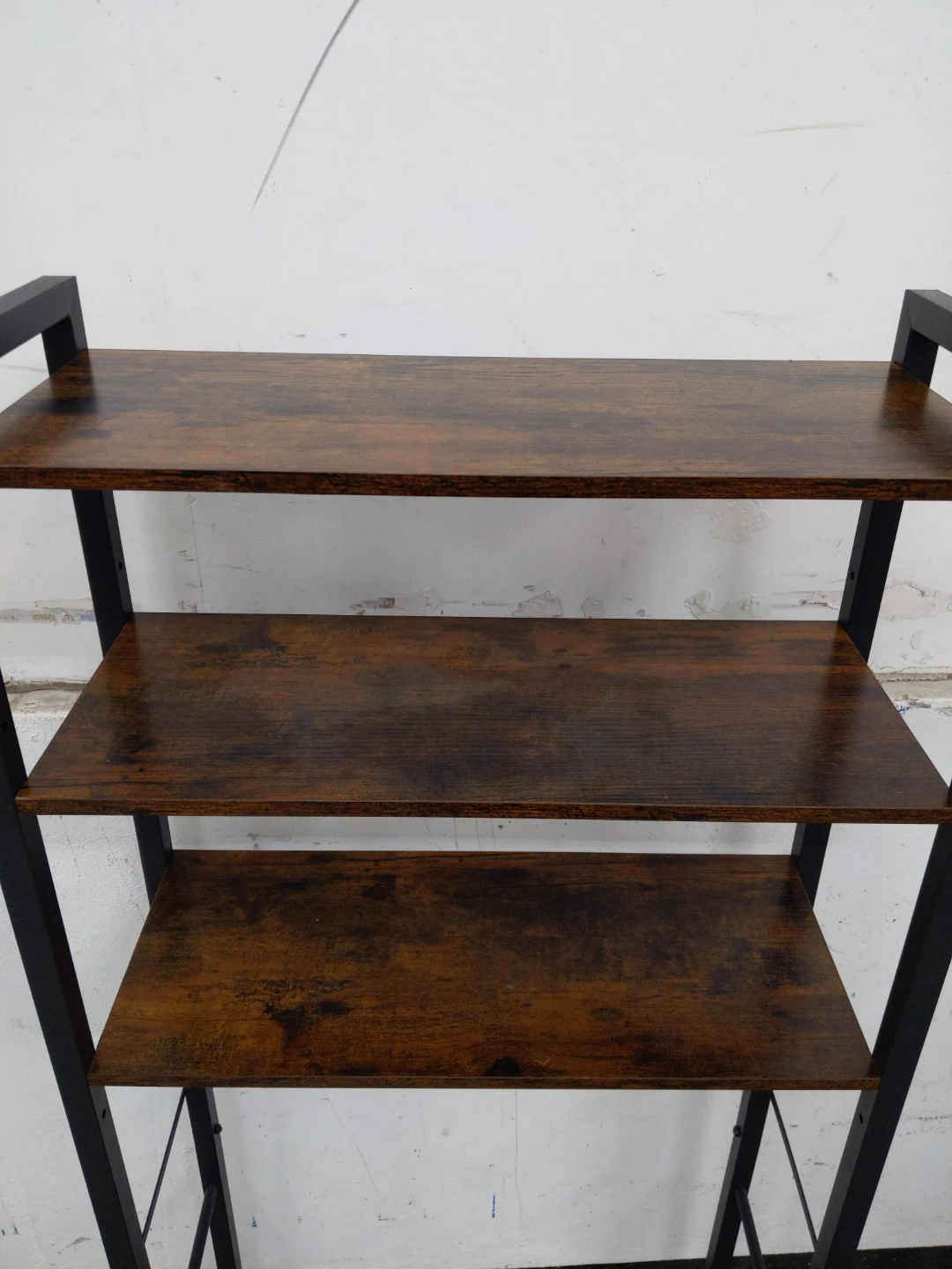 3-Tier Over Toilet Shelf - Rustic Brown - photo 2