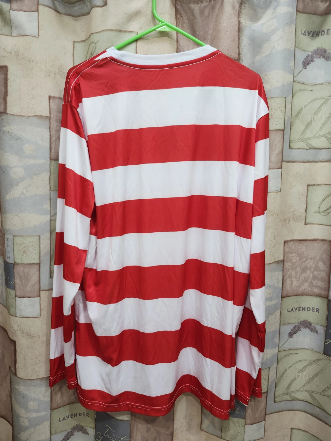 Waldo Costume Shirt and Glasses Set - photo 2
