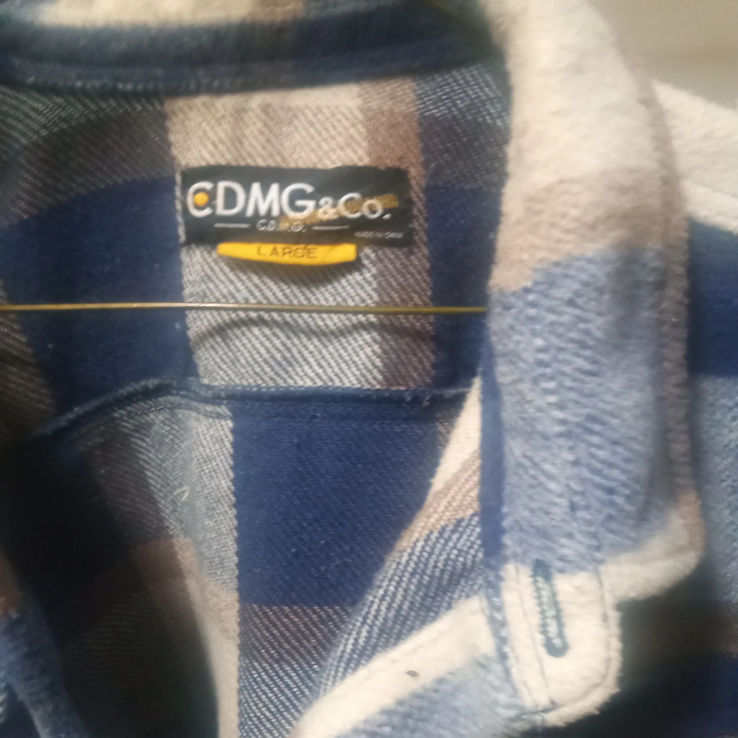 CDMG & Co. Plaid Flannel Shirt Jacket - photo 5