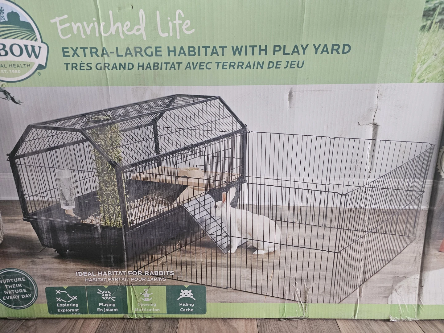 Oxbow Enriched Life Extra-Large Rabbit Habitat