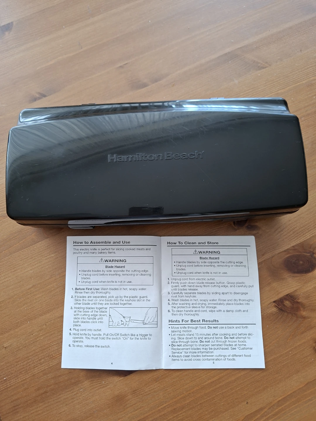 Hamilton Beach Electric Knife with Case - photo 3