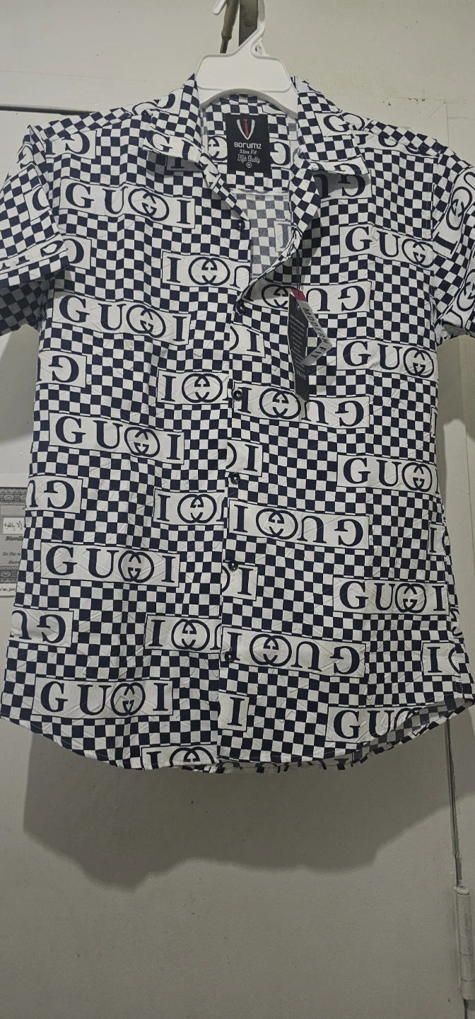 Borumz Slim Fit Short Sleeve Shirt