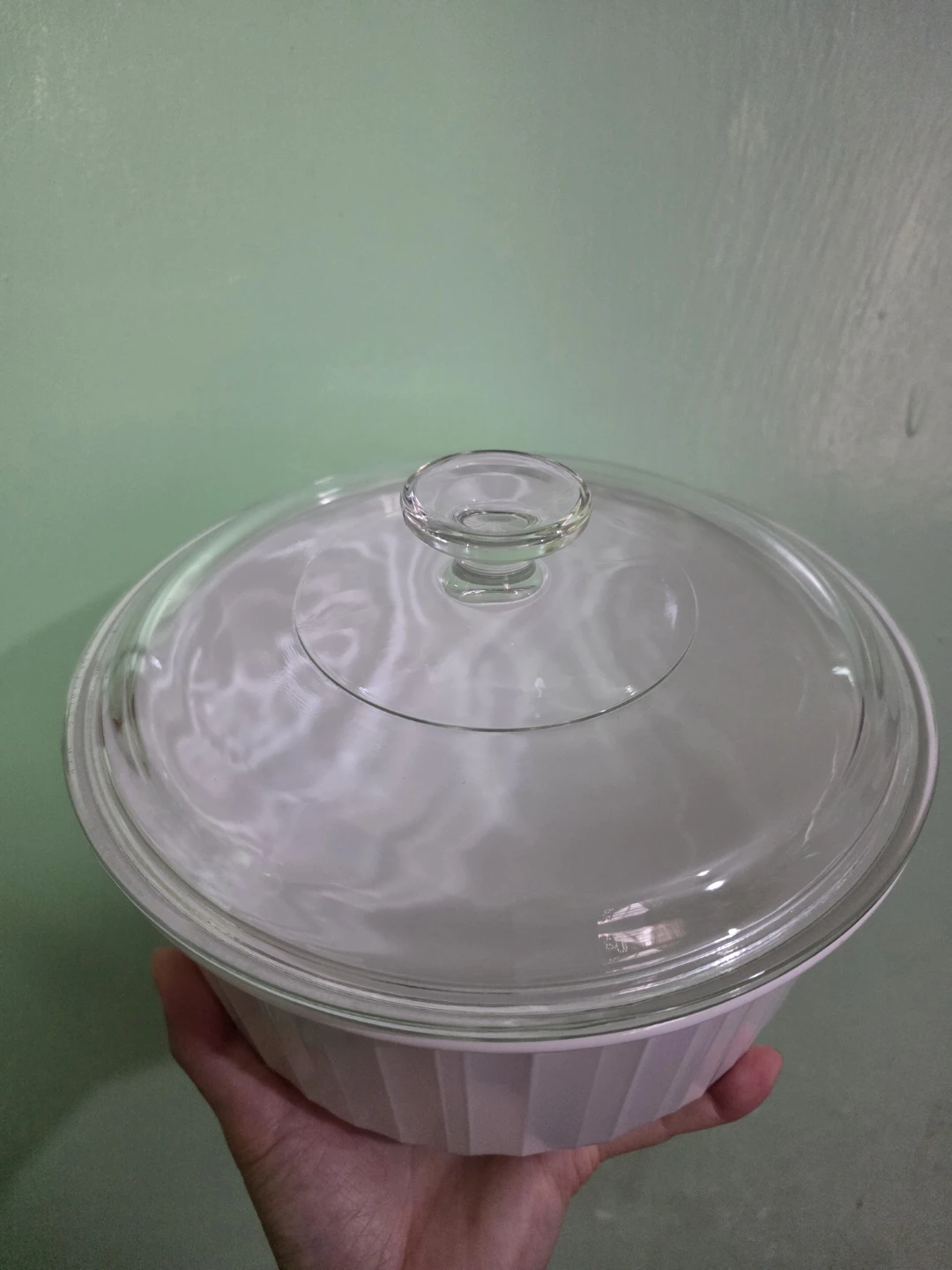 CorningWare White Casserole Dish with Lid - photo 2