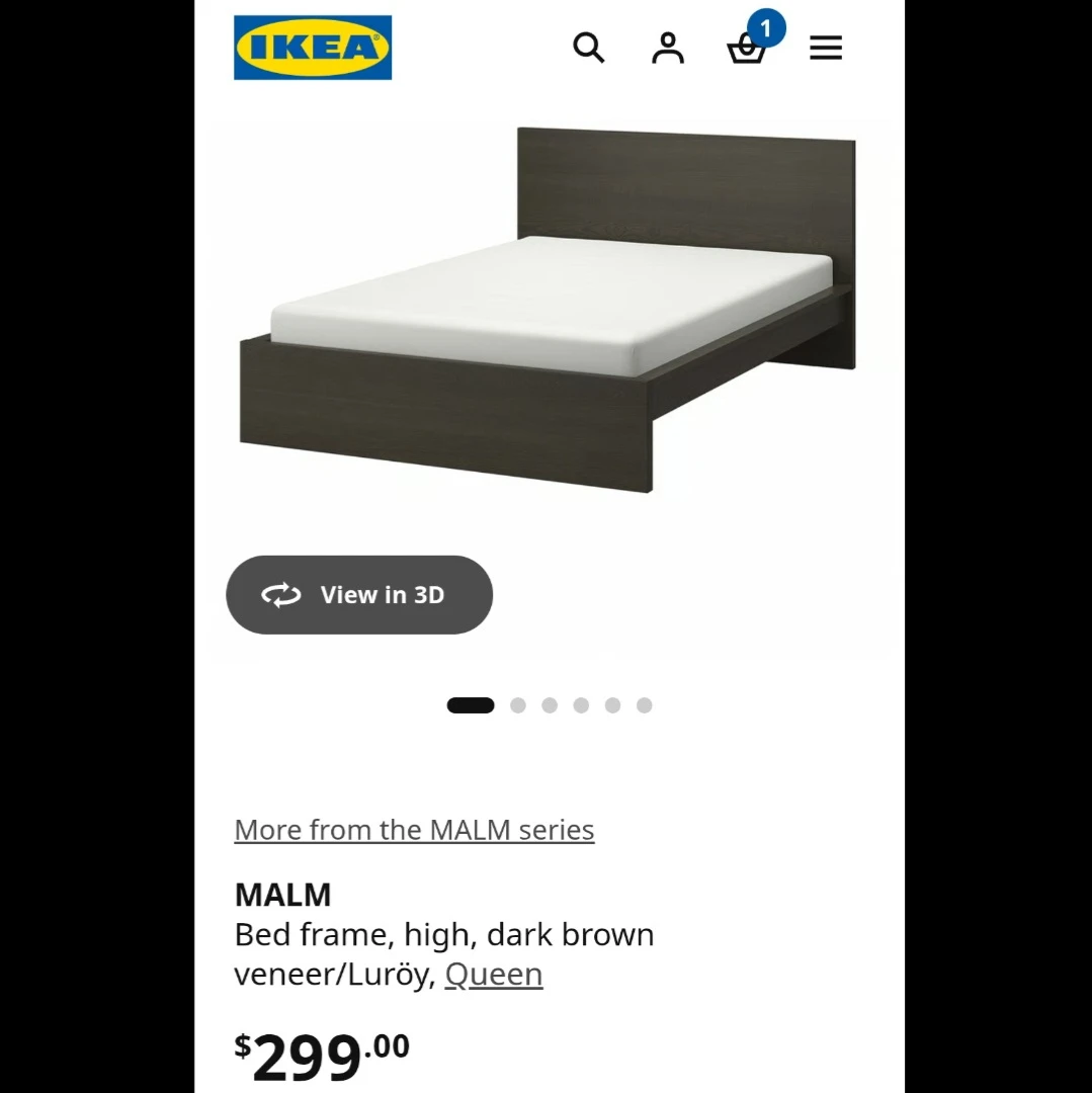 Delivery - ikea Queen Bed Frame - photo 4