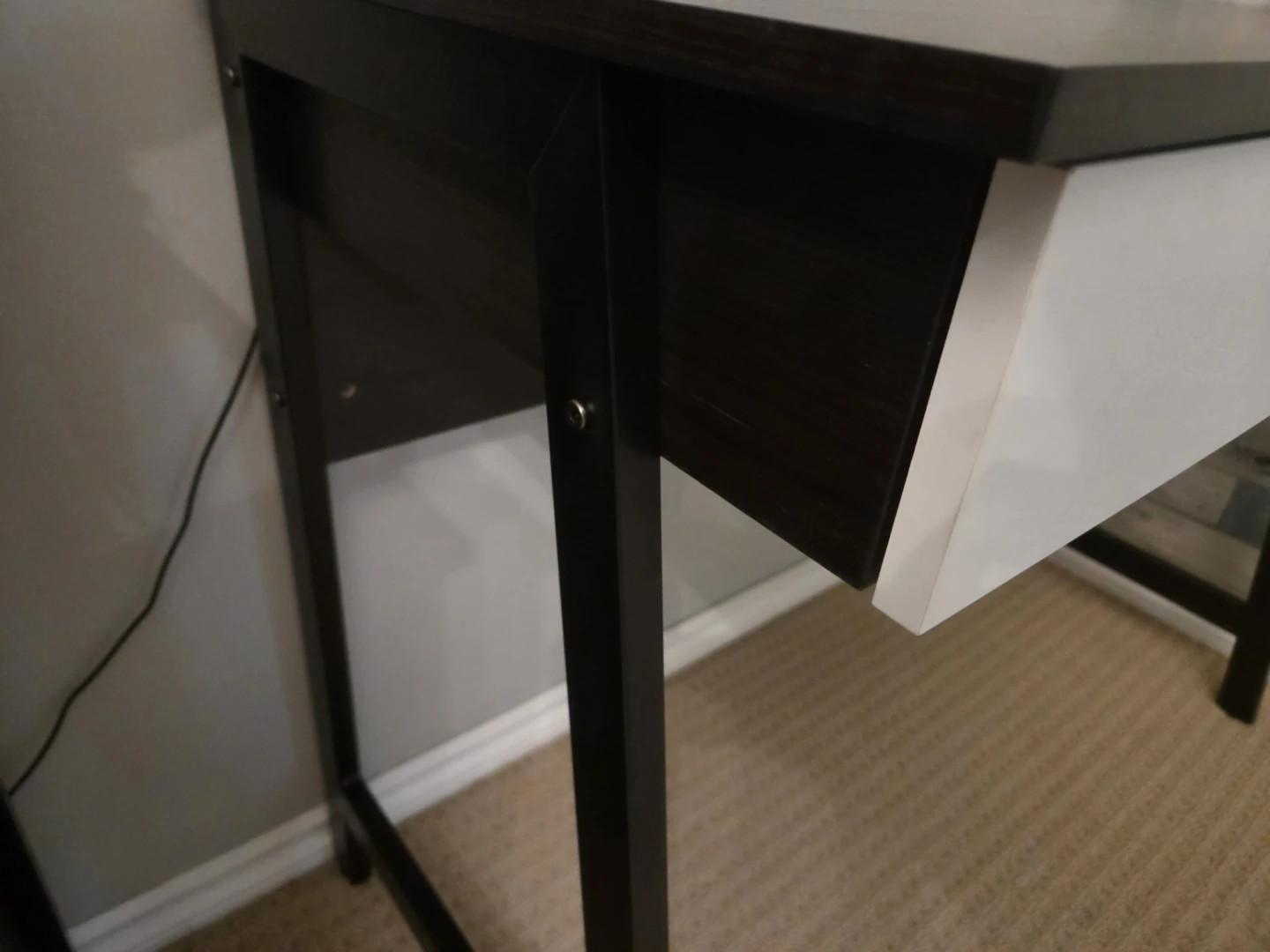 Modern two-drawer desk/vanity table - photo 5