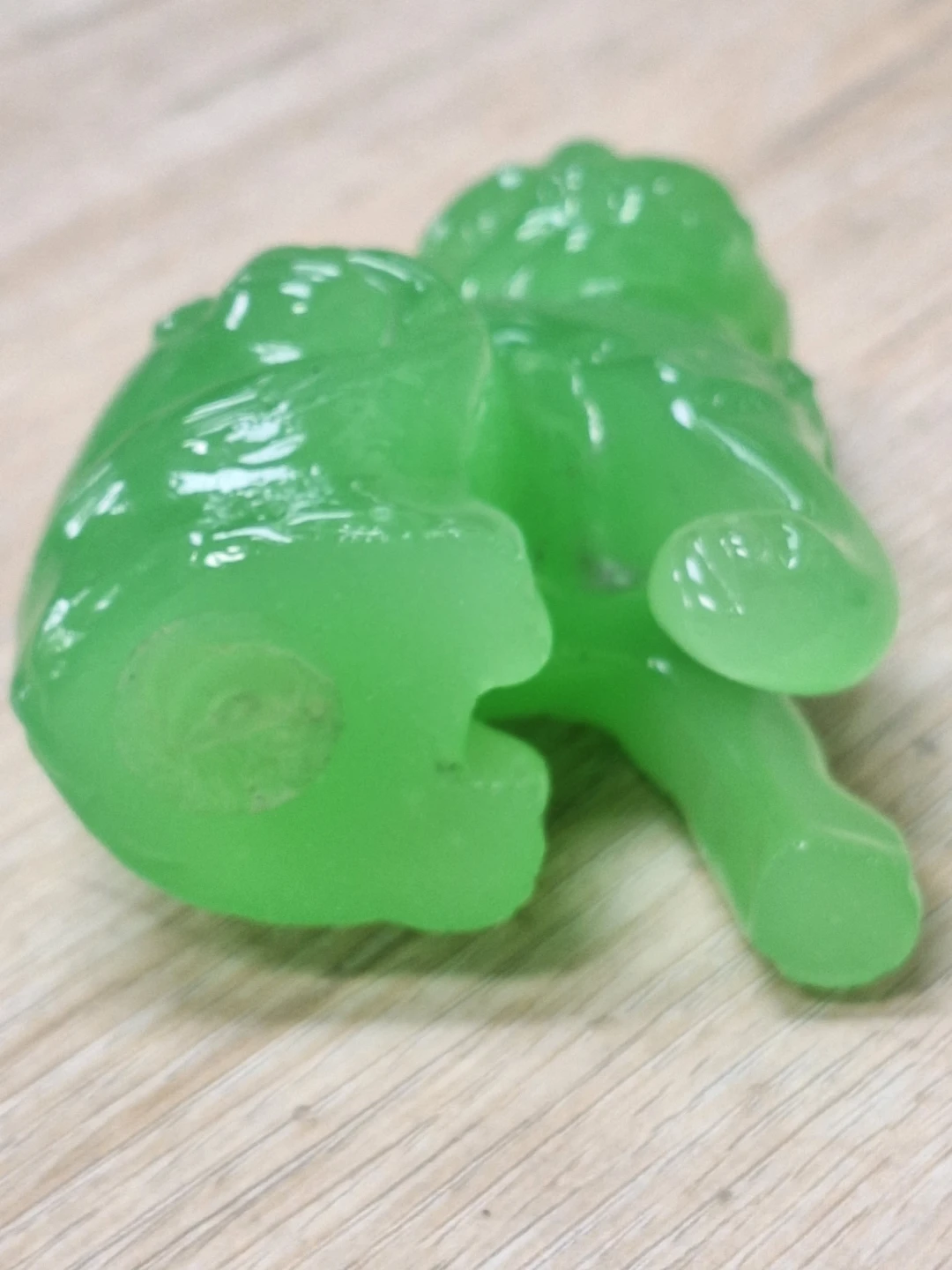 Franklin Mint Green Jade Cat Figurine - photo 2
