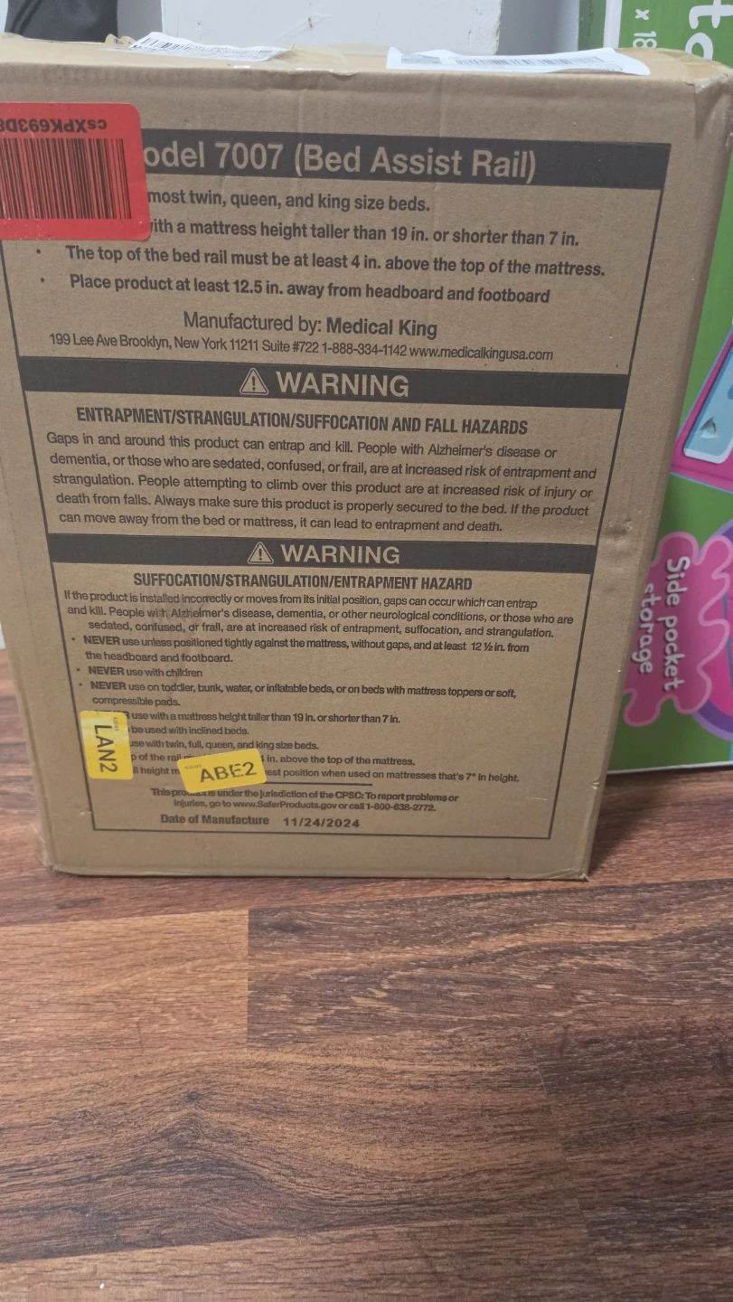 Medical King Bed Assist Handle Model 7007 - photo 3