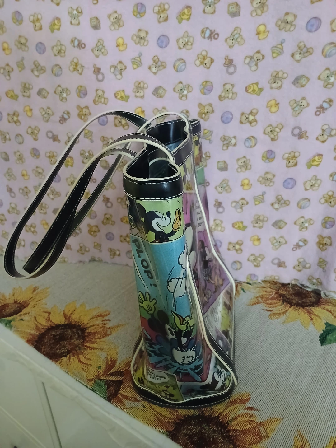 Disney Mickey Mouse Comic Strip Tote Bag - photo 2