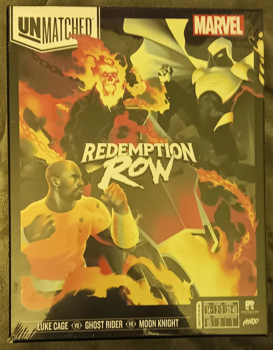 Unmatched Marvel: Redemption Row - BRAND NEW SEALED -