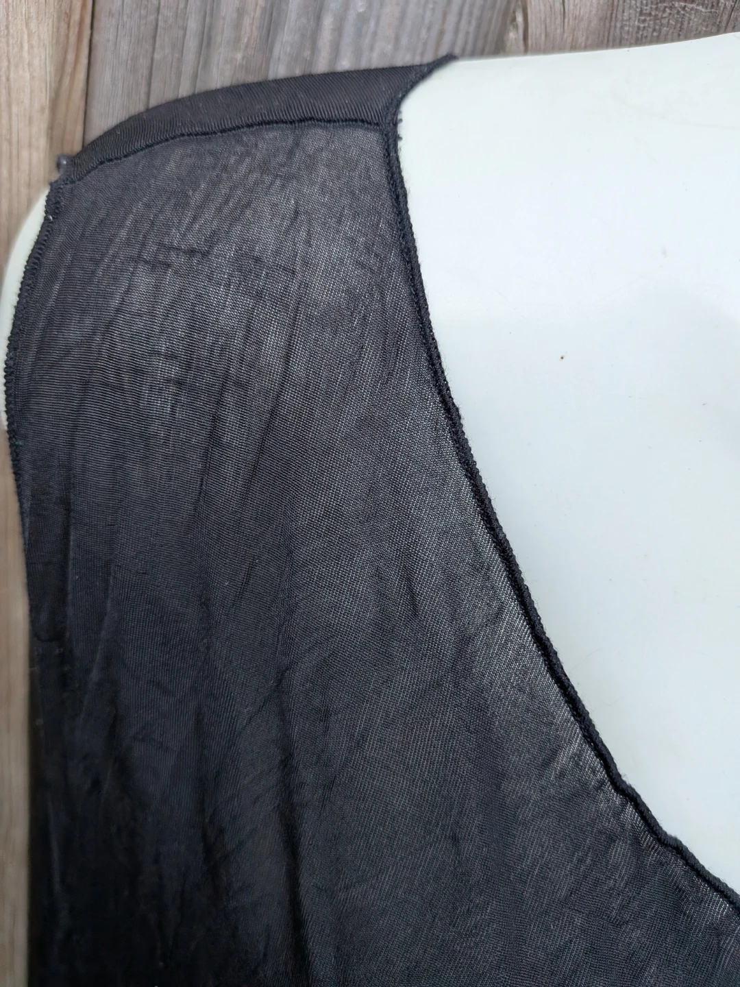 Toni Garrn About You Sheer Black Dress sz MED/LRG - photo 4