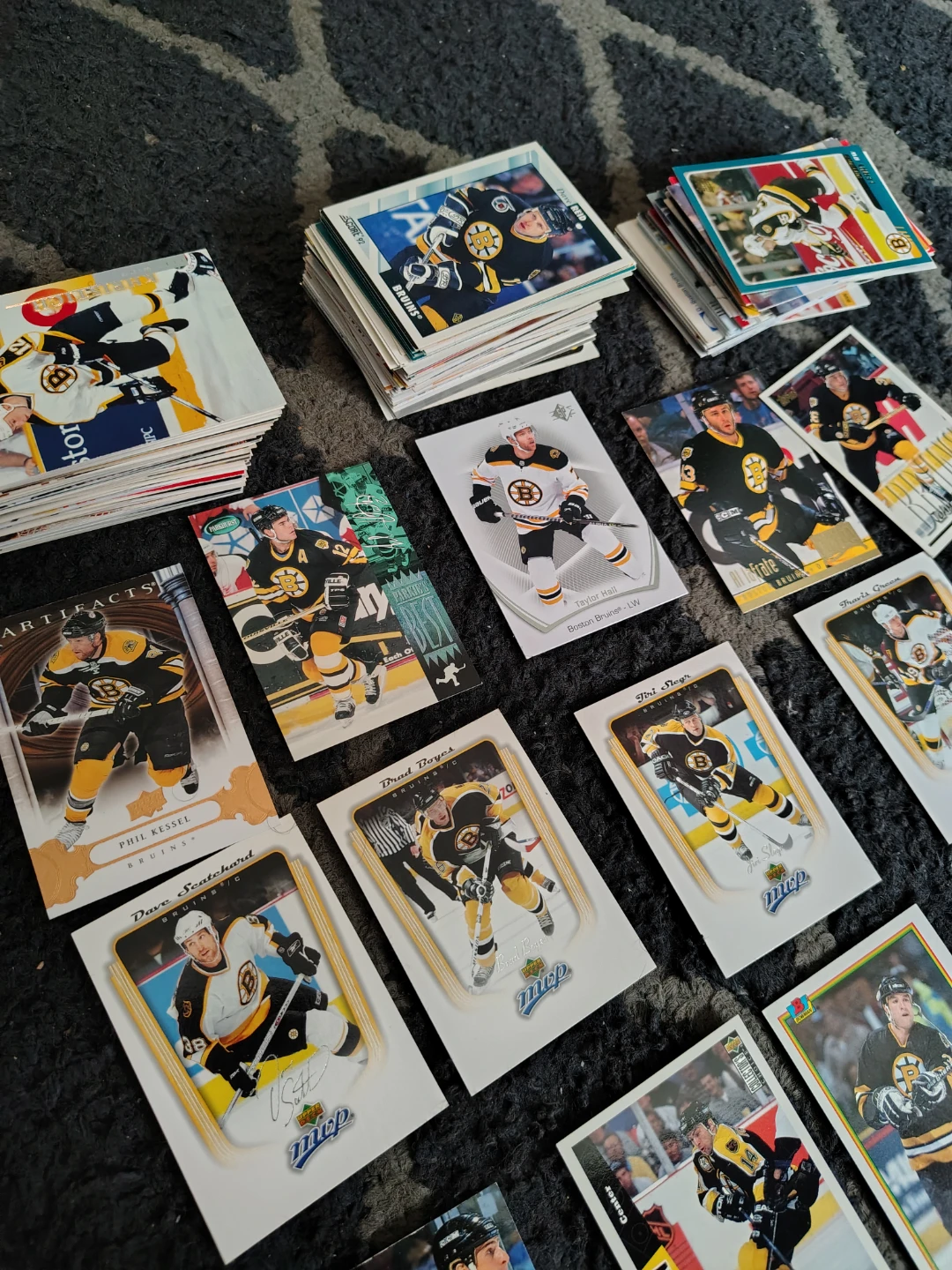 Boston Bruins Hockey Cards few hundreds